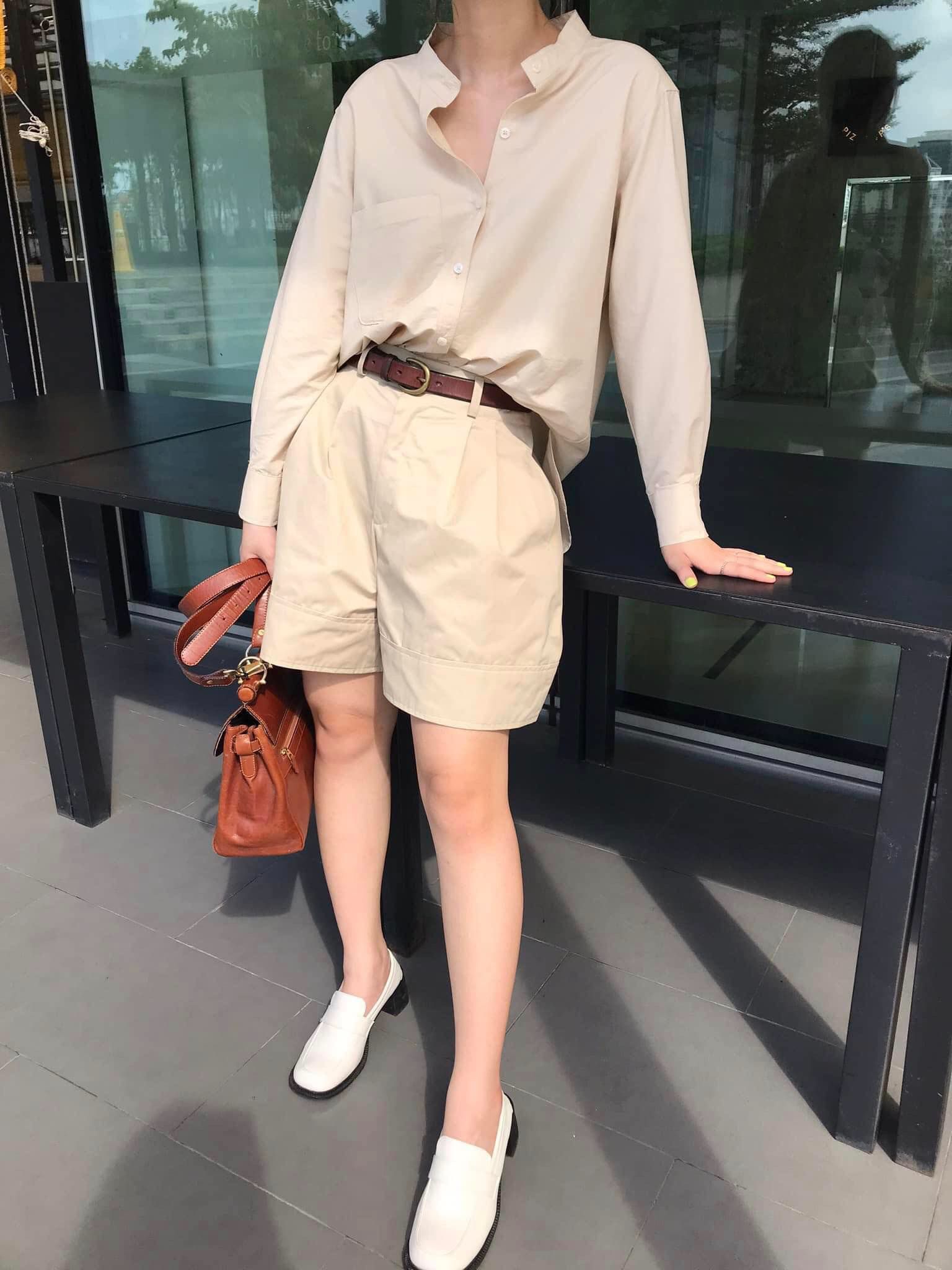 Kai Shirt - Áo Sơ Mi Khoét Lưng A007