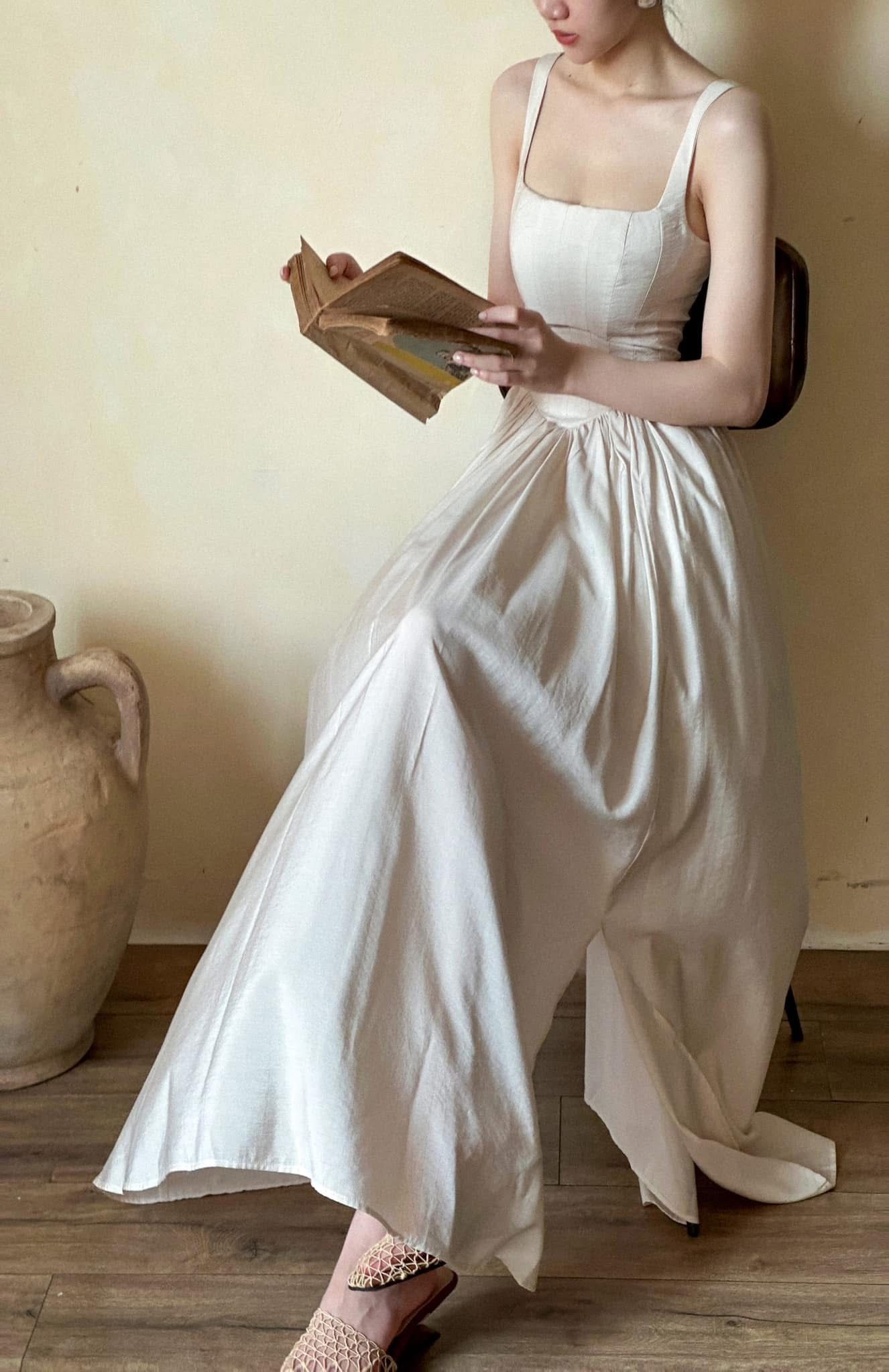 Elizabeth Dress - Đầm Corset Cổ Điển Hai Dây D0124