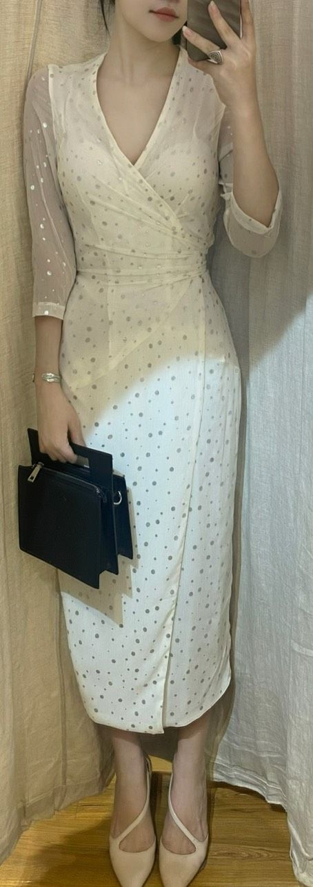 Camille Dress - Đầm Cuốn Tay Lỡ