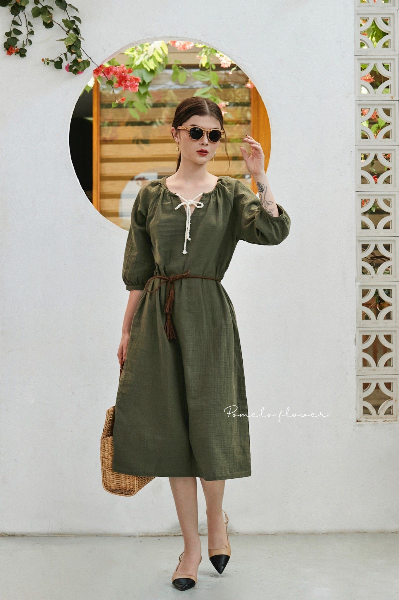 Lunar Dress - Đầm suông tay lỡ - D679