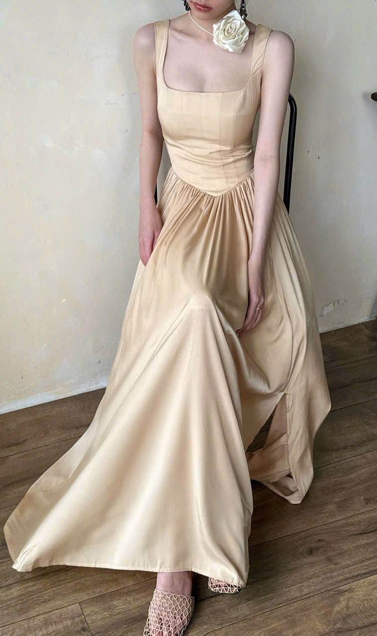 Elizabeth Dress - Đầm Corset Cổ Điển Hai Dây D0124