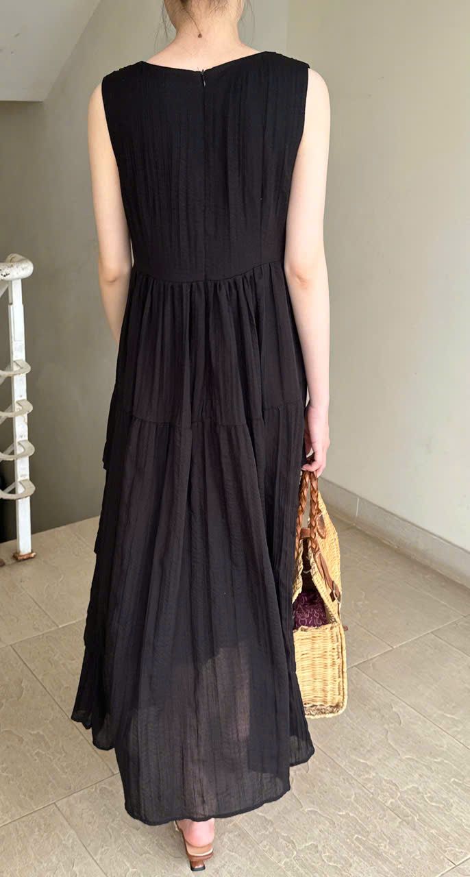 Lyla Dress - Đầm Suông Thêu Hoa D0137