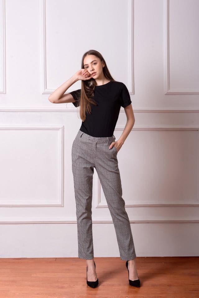 Quần kẻ caro Q33