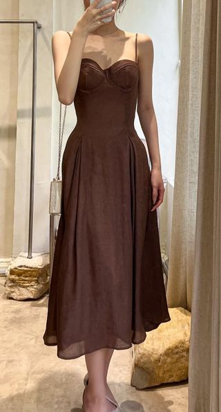 Katherine Dress - Đầm 2 Dây Cúp Ngực V18