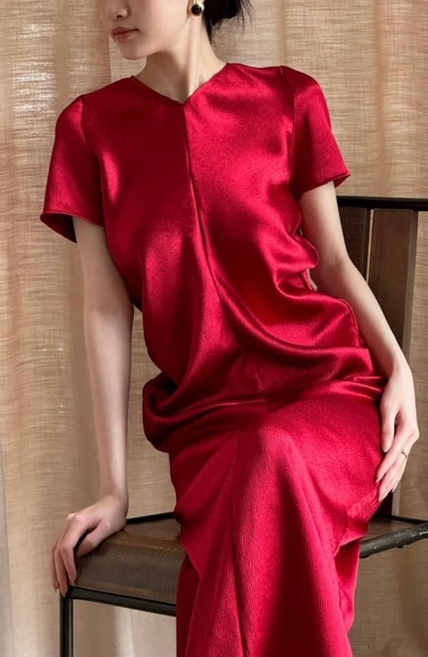 Lindsey Dress - Đầm Lụa Thiết Kế D1012