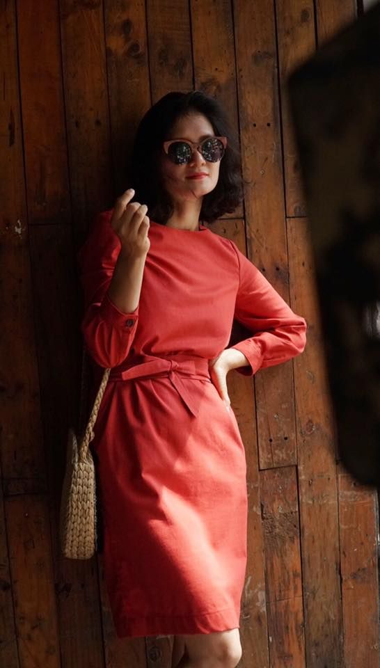 Emory Dress - Đầm linen suông D413 -> D418