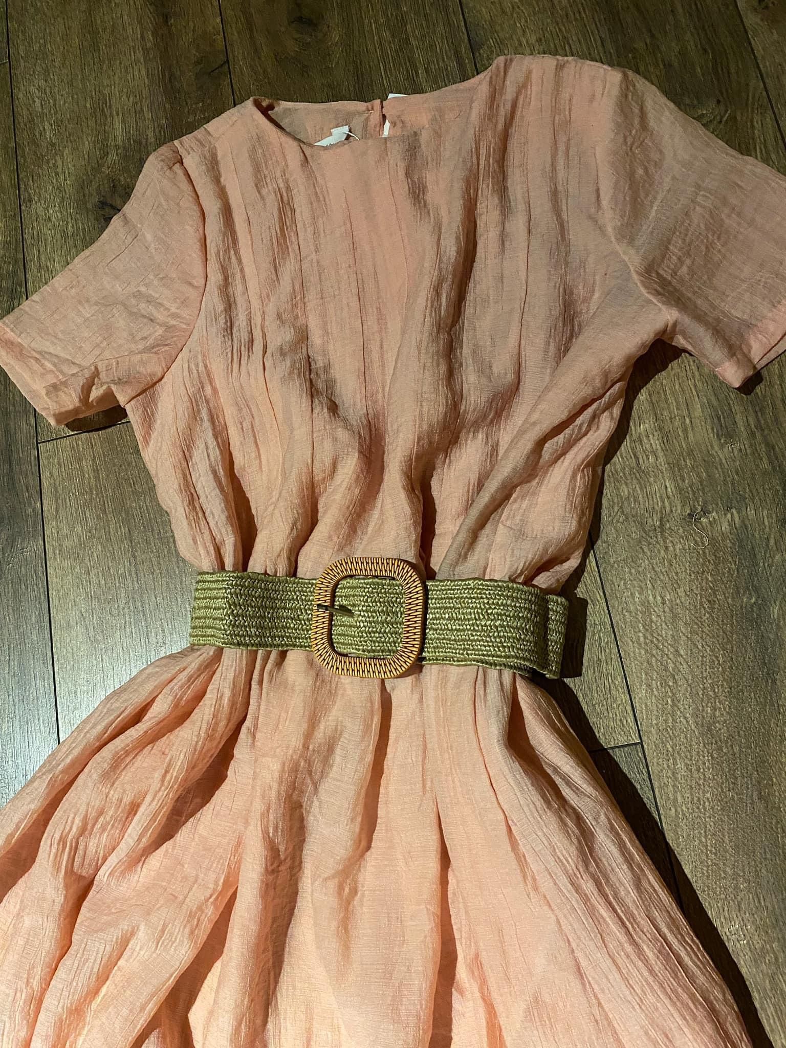 Dory Dress - Đầm Xếp Ly Ngực Có Tay E17