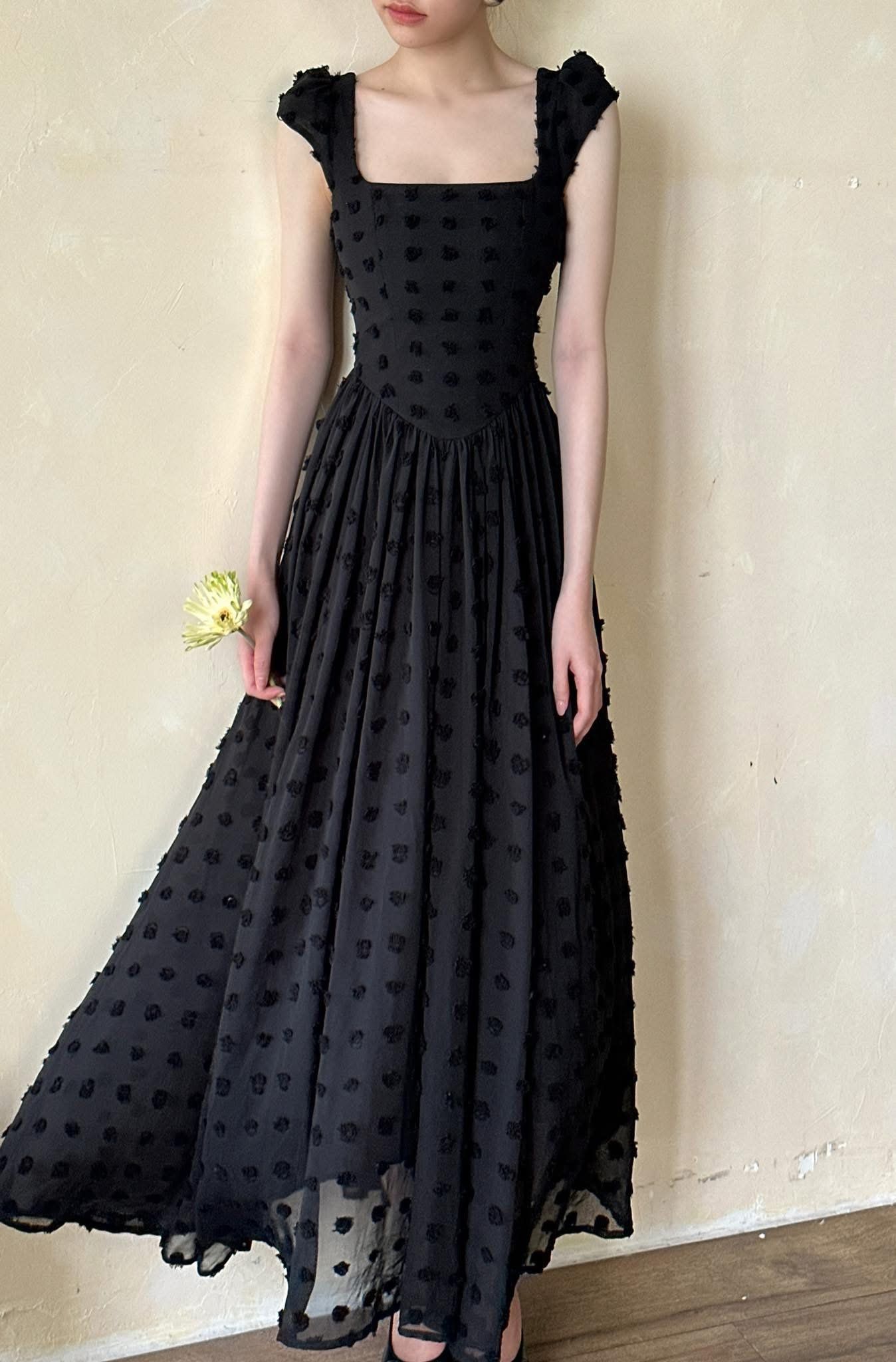Adela Dress - Đầm Corset Cổ Điển Tay Hến V21