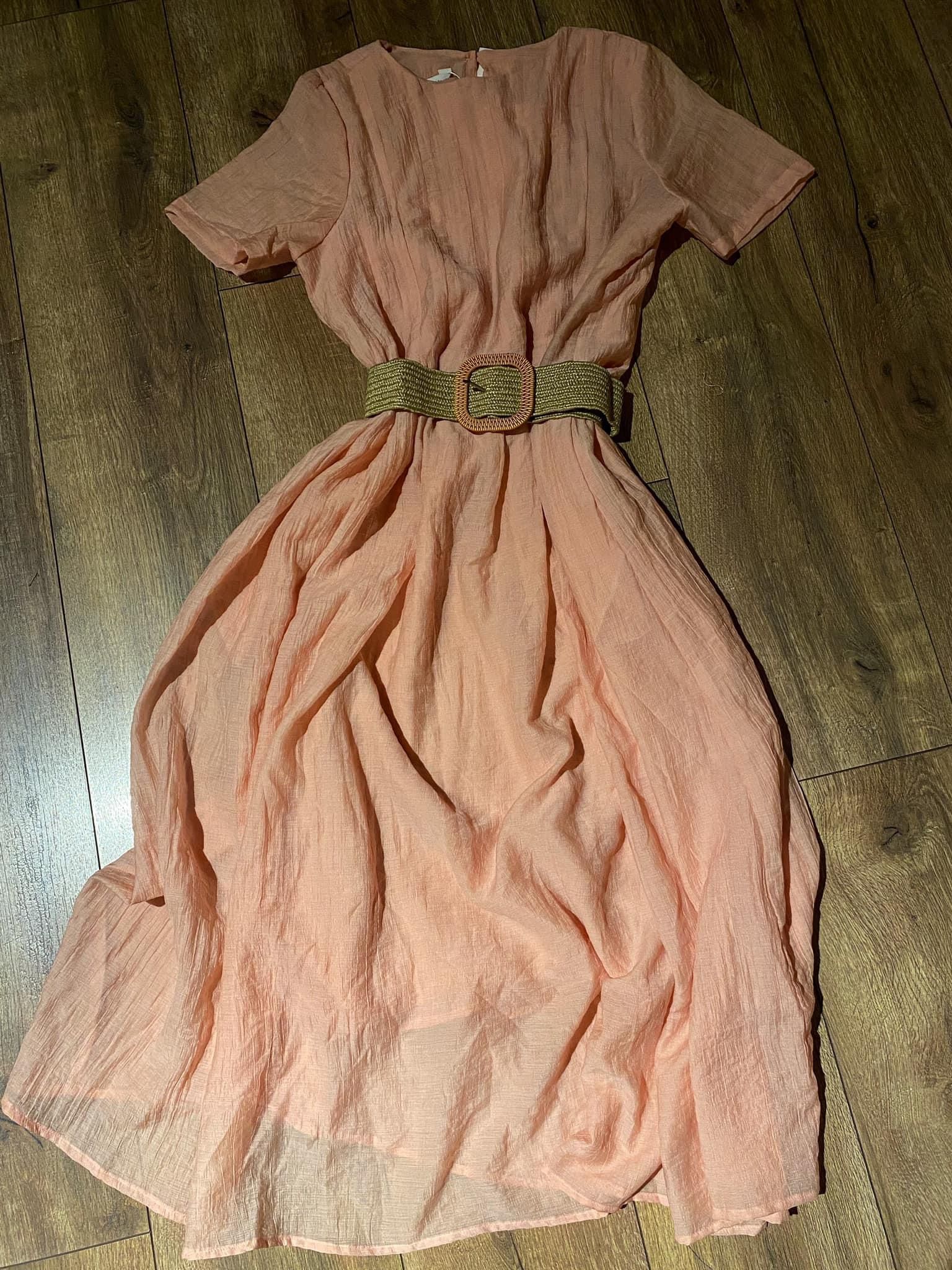 Dory Dress - Đầm Xếp Ly Ngực Có Tay E17