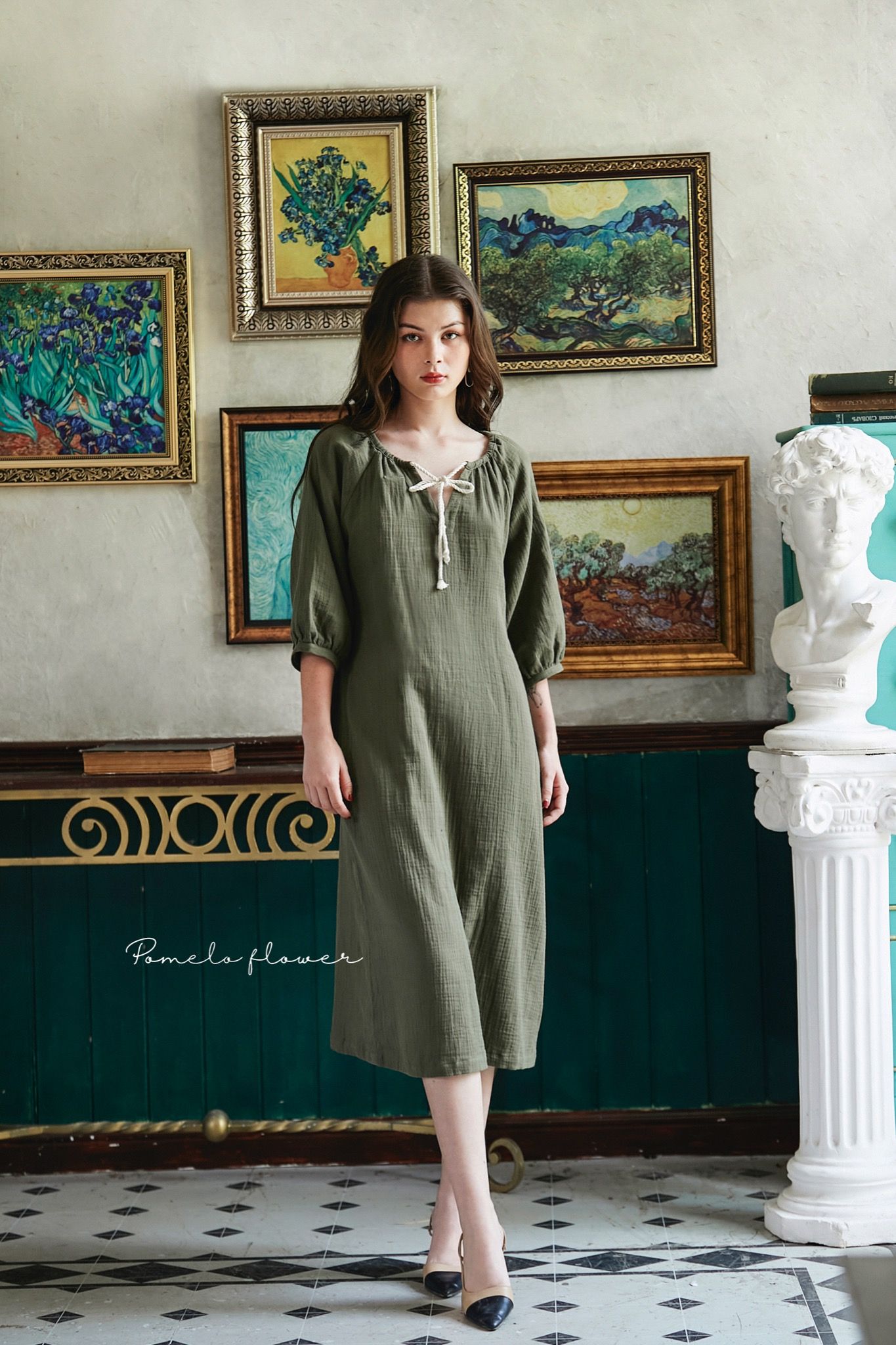 Lunar Dress - Đầm suông tay lỡ - D679