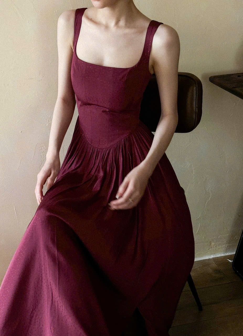 Elizabeth Dress - Đầm Corset Cổ Điển Hai Dây D0124
