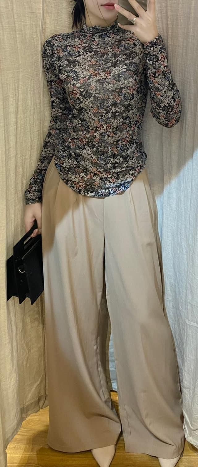 Clover Shirt - Áo thun hoa dài tay A57