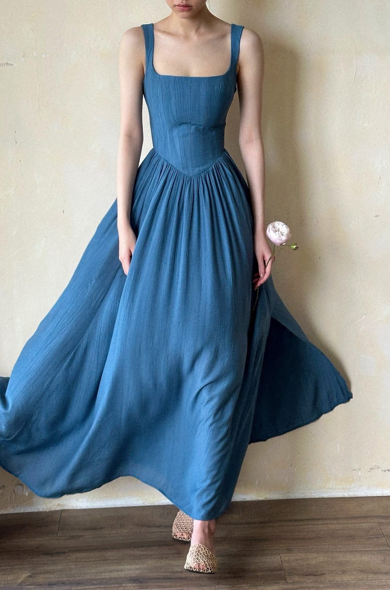 Elizabeth Dress - Đầm Corset Cổ Điển Hai Dây D0124