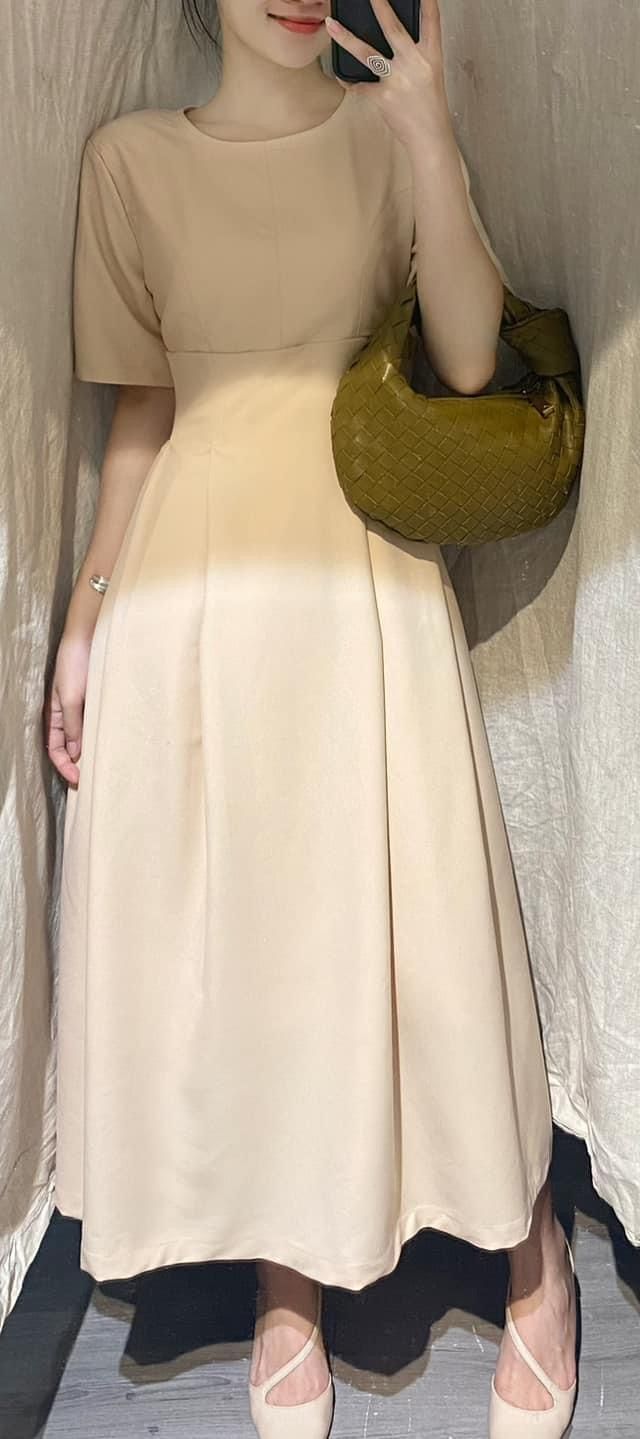 Victoria Dress - Đầm tay ngắn chữ A - POQ79