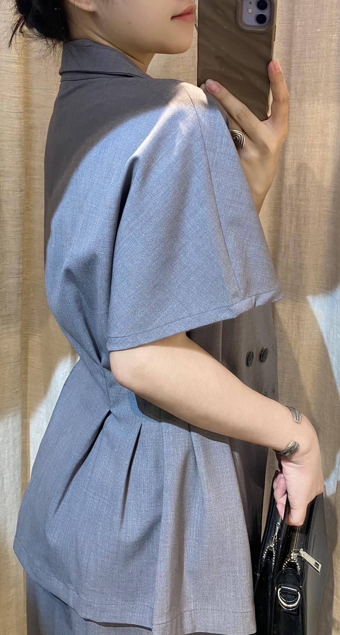 Kimberly Set - Set vest tay ngắn S32