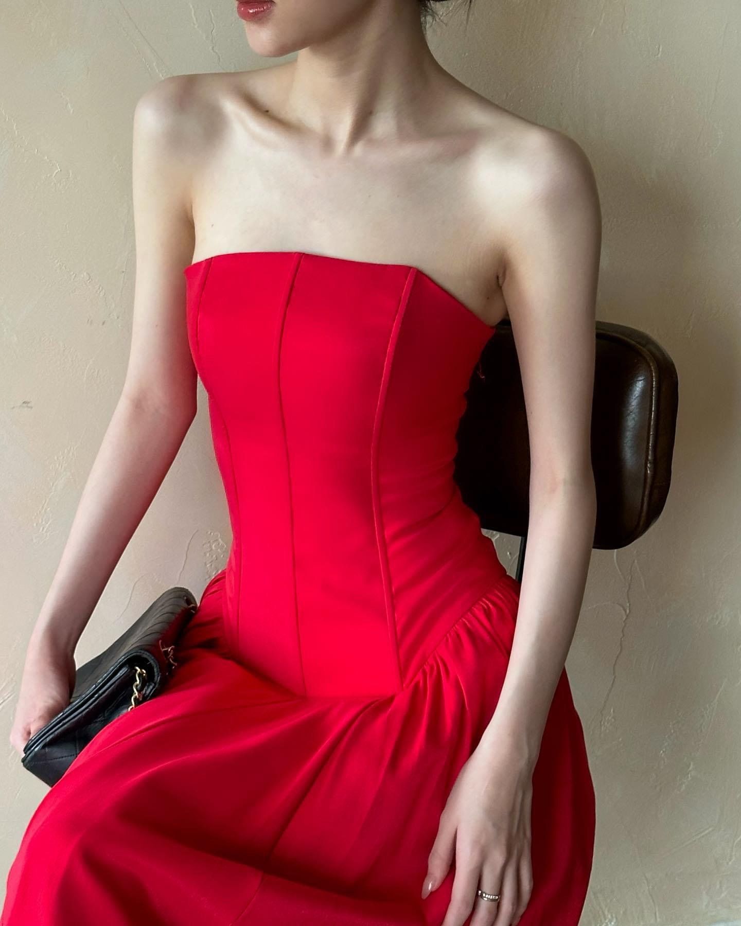 Scarlet Dress - Đầm Corset Cúp Ngực V23