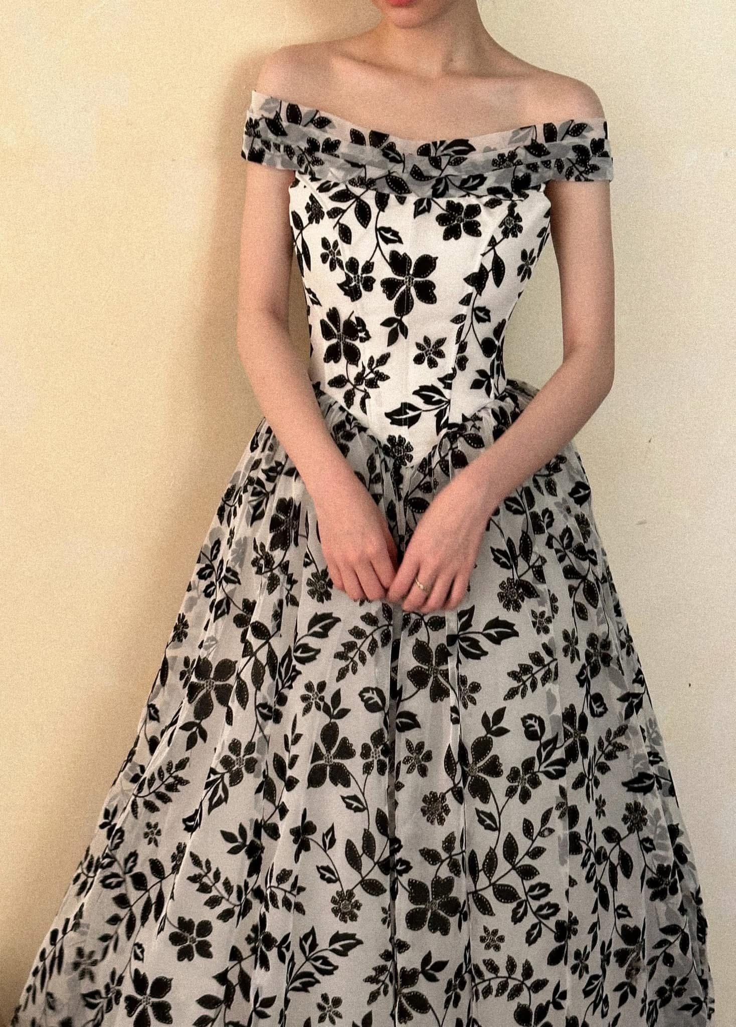 Sadie Dress - Đầm Corset Trễ Vai Q1011