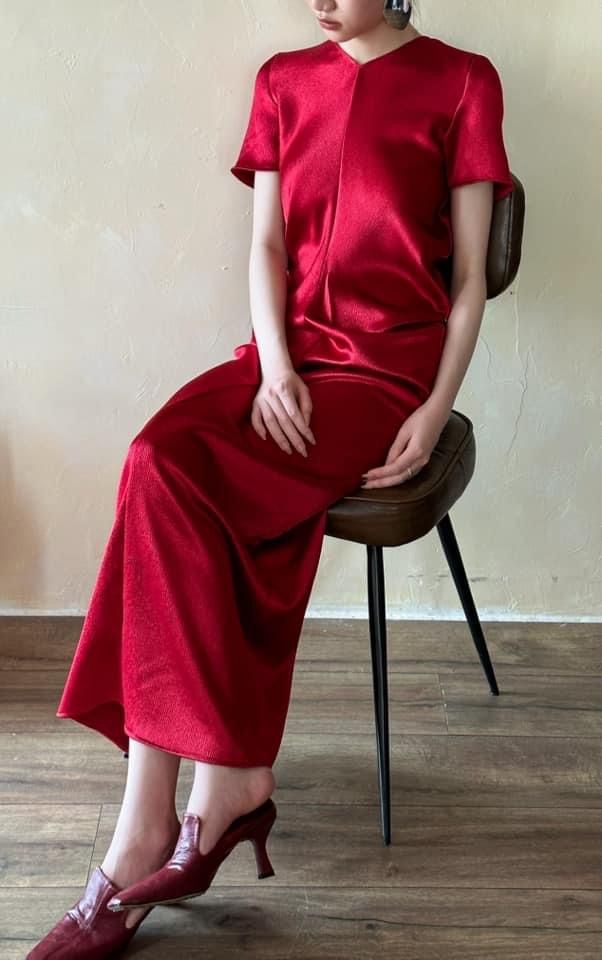 Lindsey Dress - Đầm Lụa Thiết Kế D1012