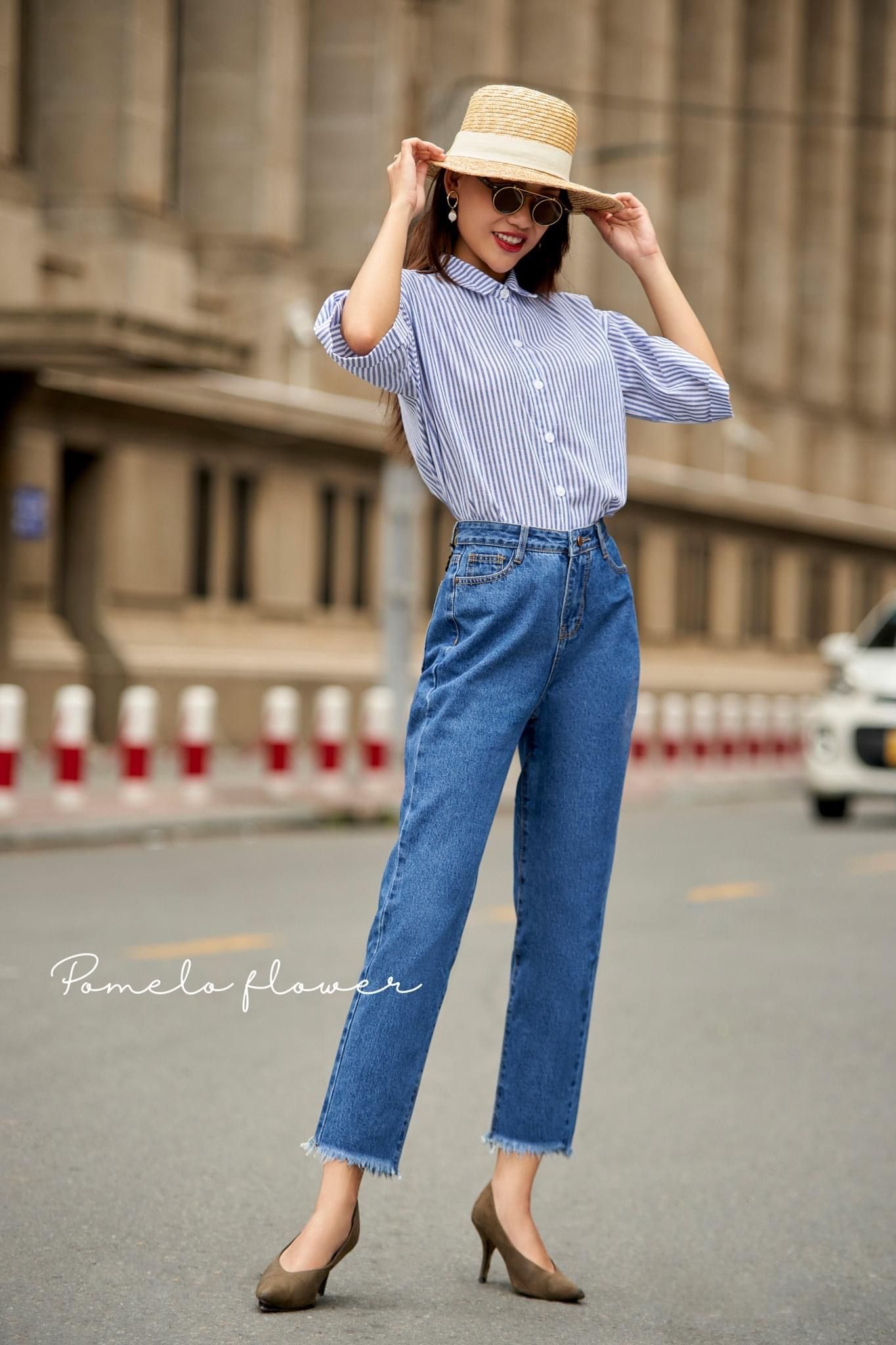 Áo Sơ Mi Kẻ Sọc A021