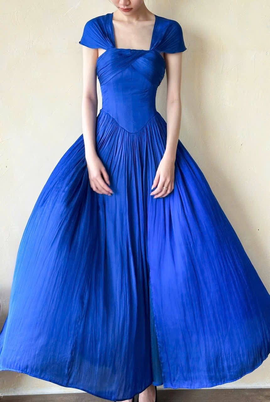 Alexandra Dress - Đầm Corset Tay Hến V20