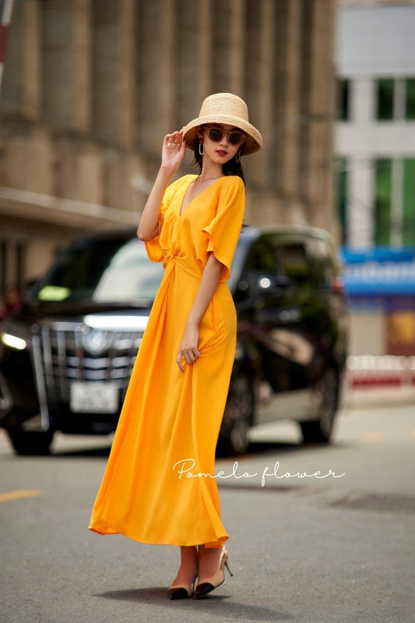 Nyla Dress - Đầm Xoắn Eo D035