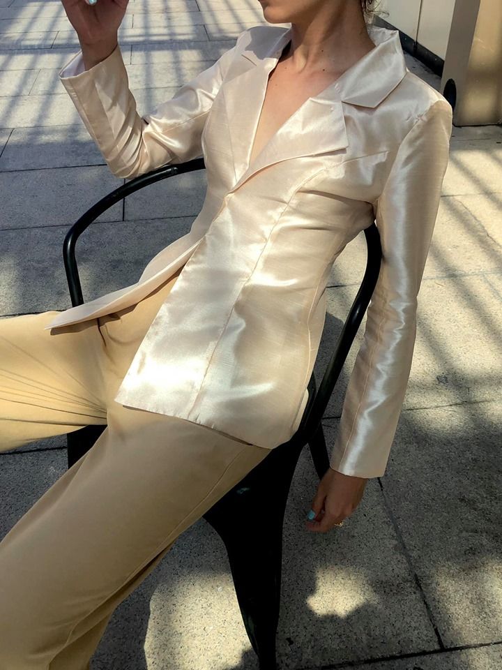 Blazer vàng A91