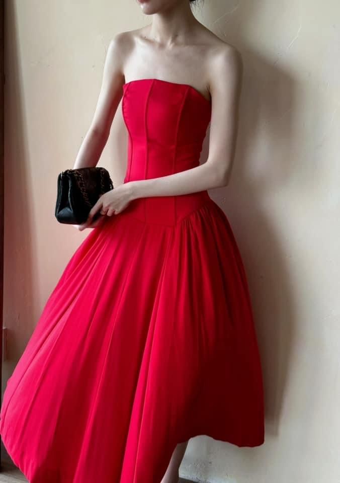 Scarlet Dress - Đầm Corset Cúp Ngực V23