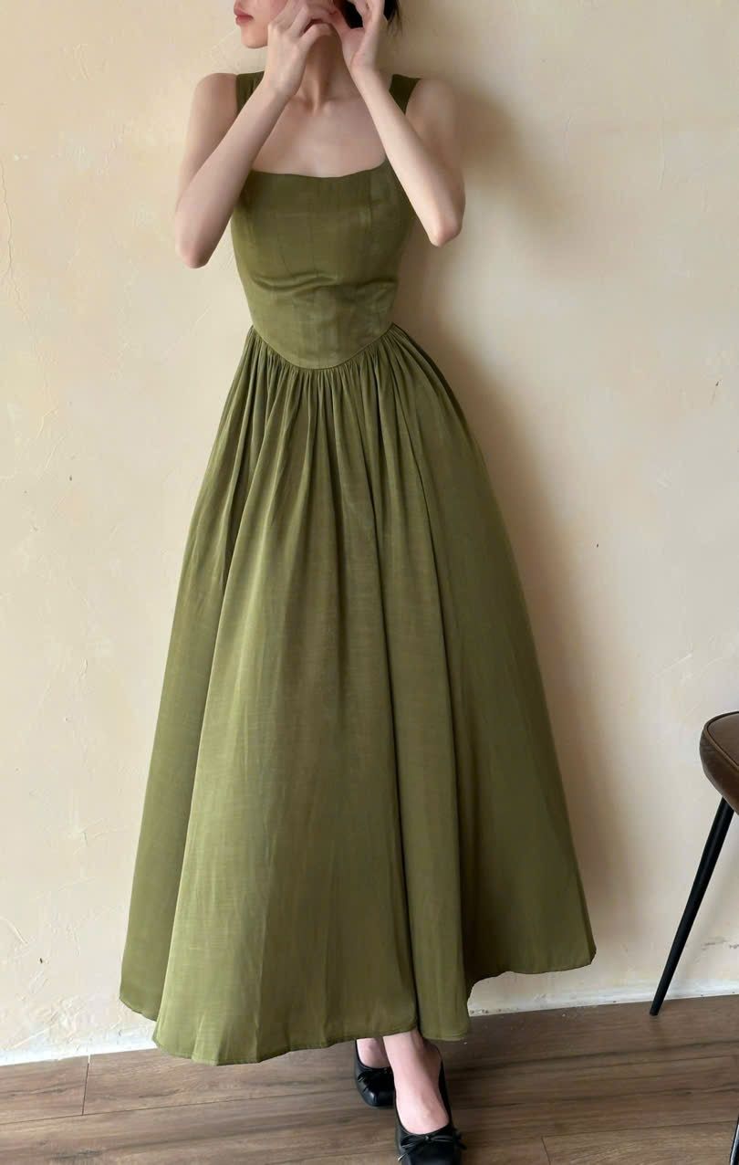 Elizabeth Dress - Đầm Corset Cổ Điển Hai Dây D0124