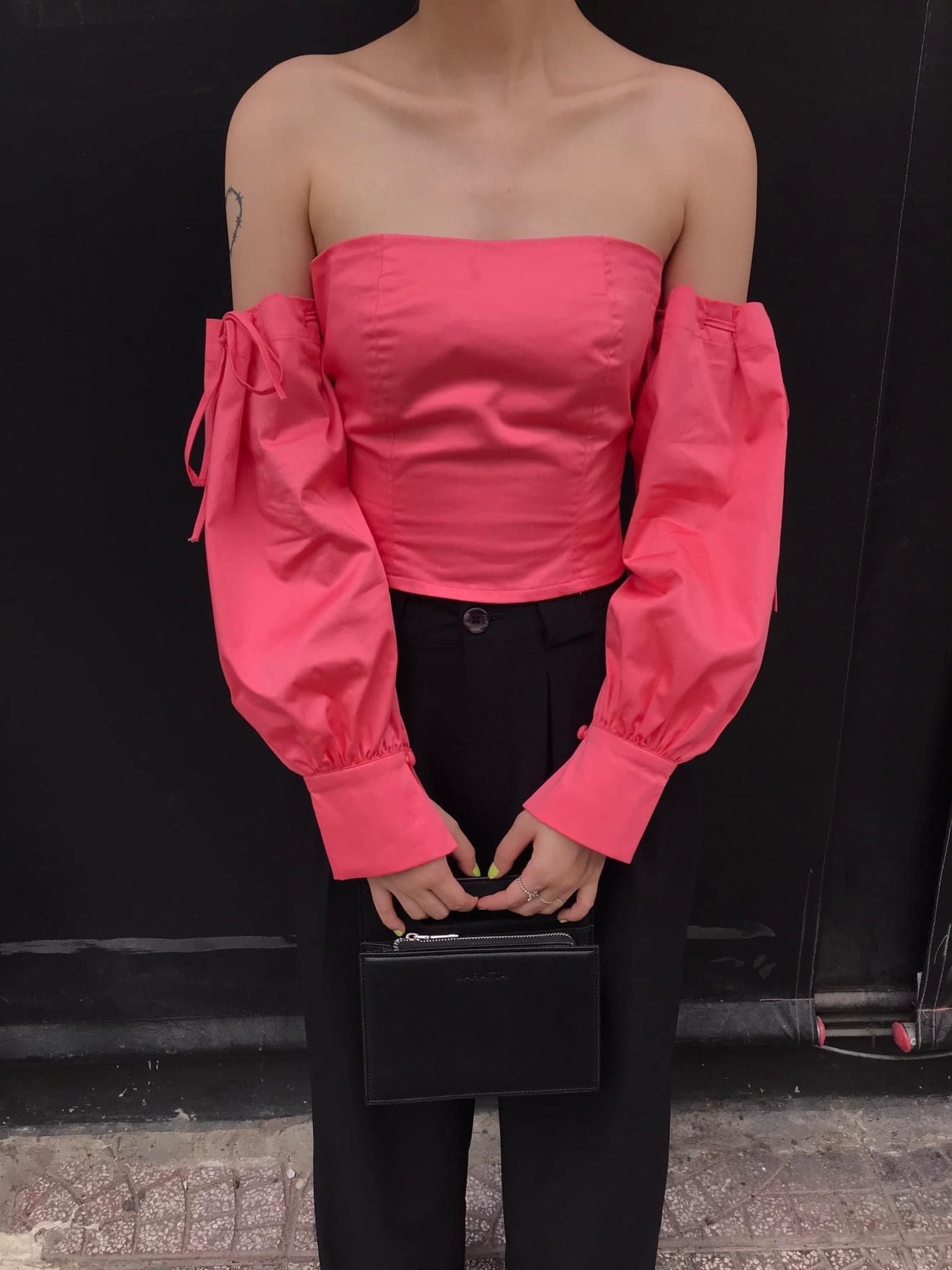 Serein Summer Top - Áo trễ vai A011