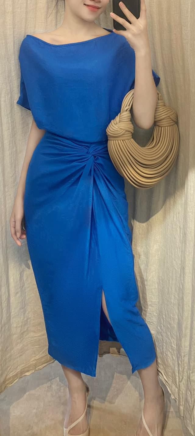 Mary Set - Set Áo Và Chân Váy Xoắn Eo L03