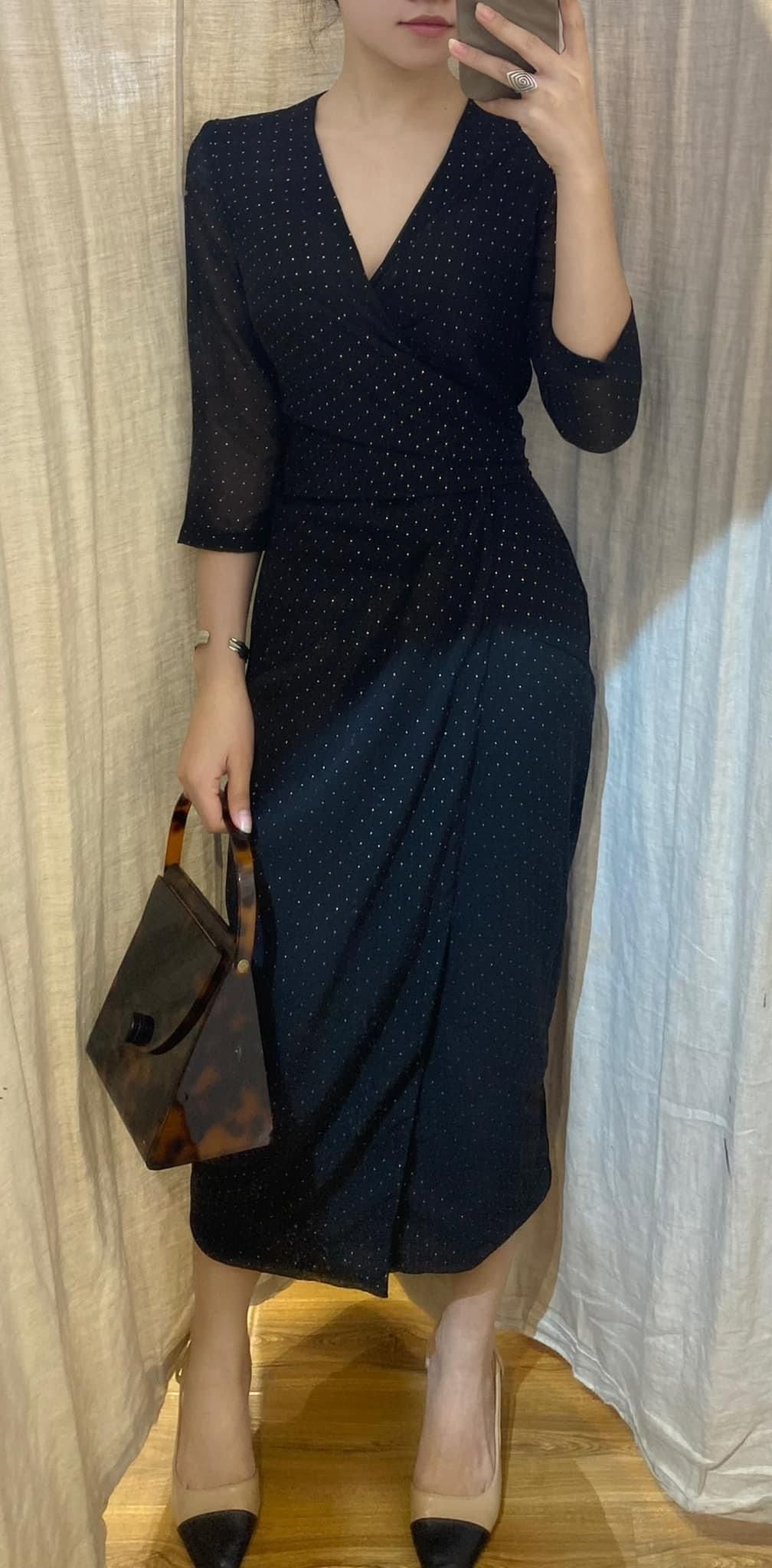 Camille Dress - Đầm Cuốn Tay Lỡ