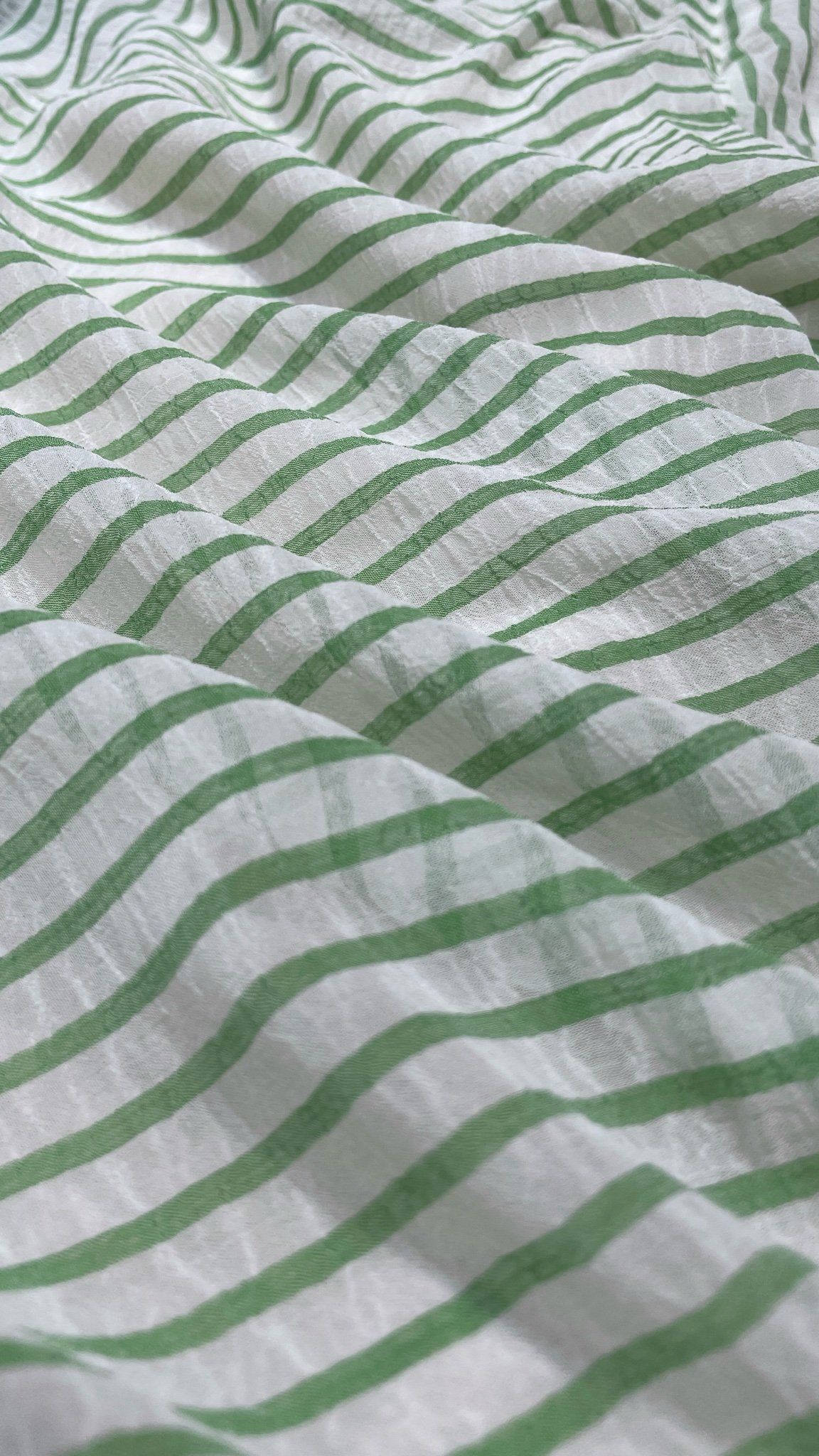 Evergreen Dress - Đầm Kẻ Sọc Đai Lưng PQ69