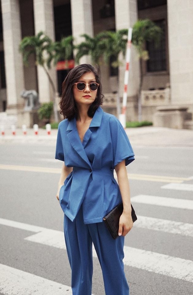 Kimberly Set - Set vest tay ngắn S32