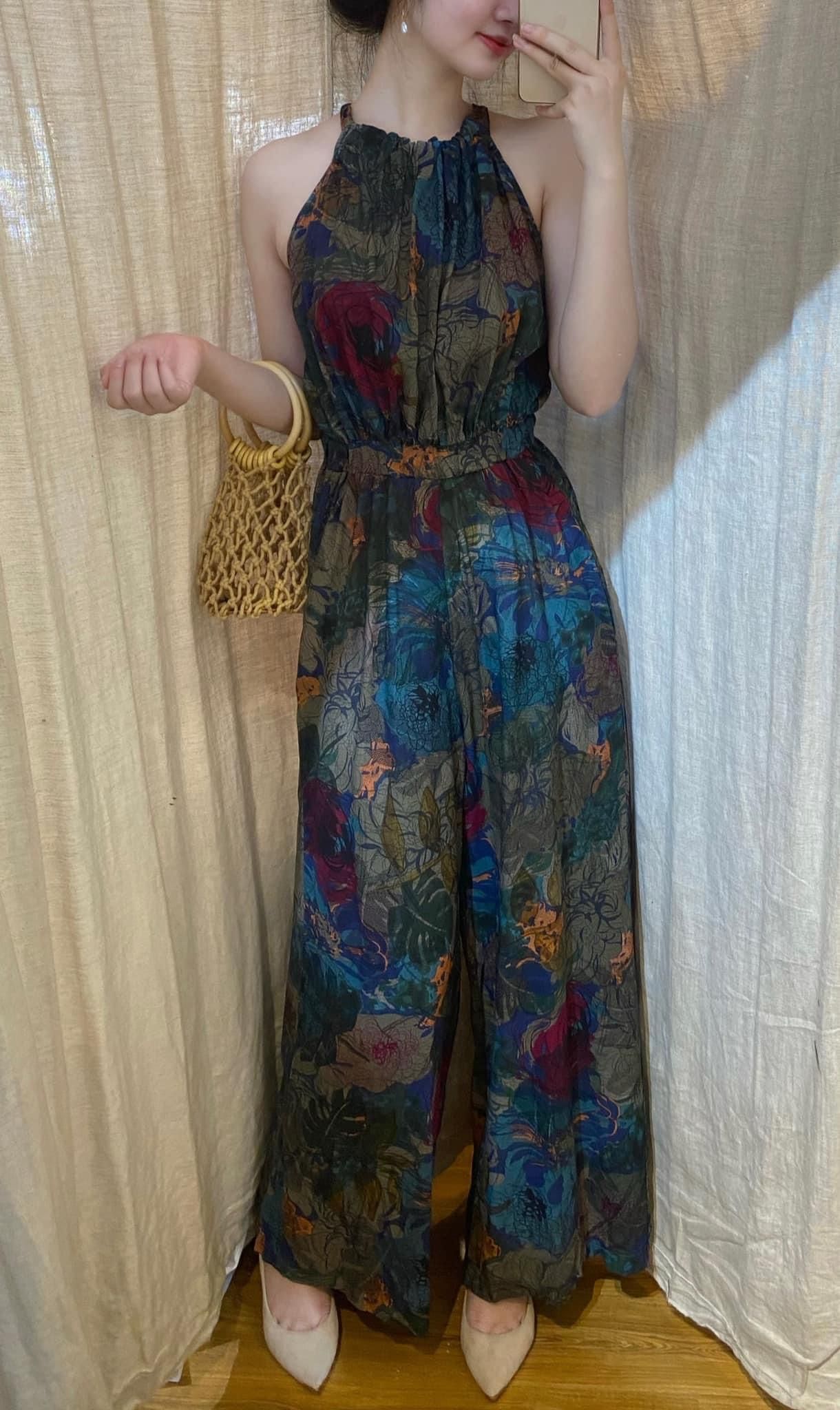 Calla Jumpsuit - Jumpsuit Họa Tiết J07