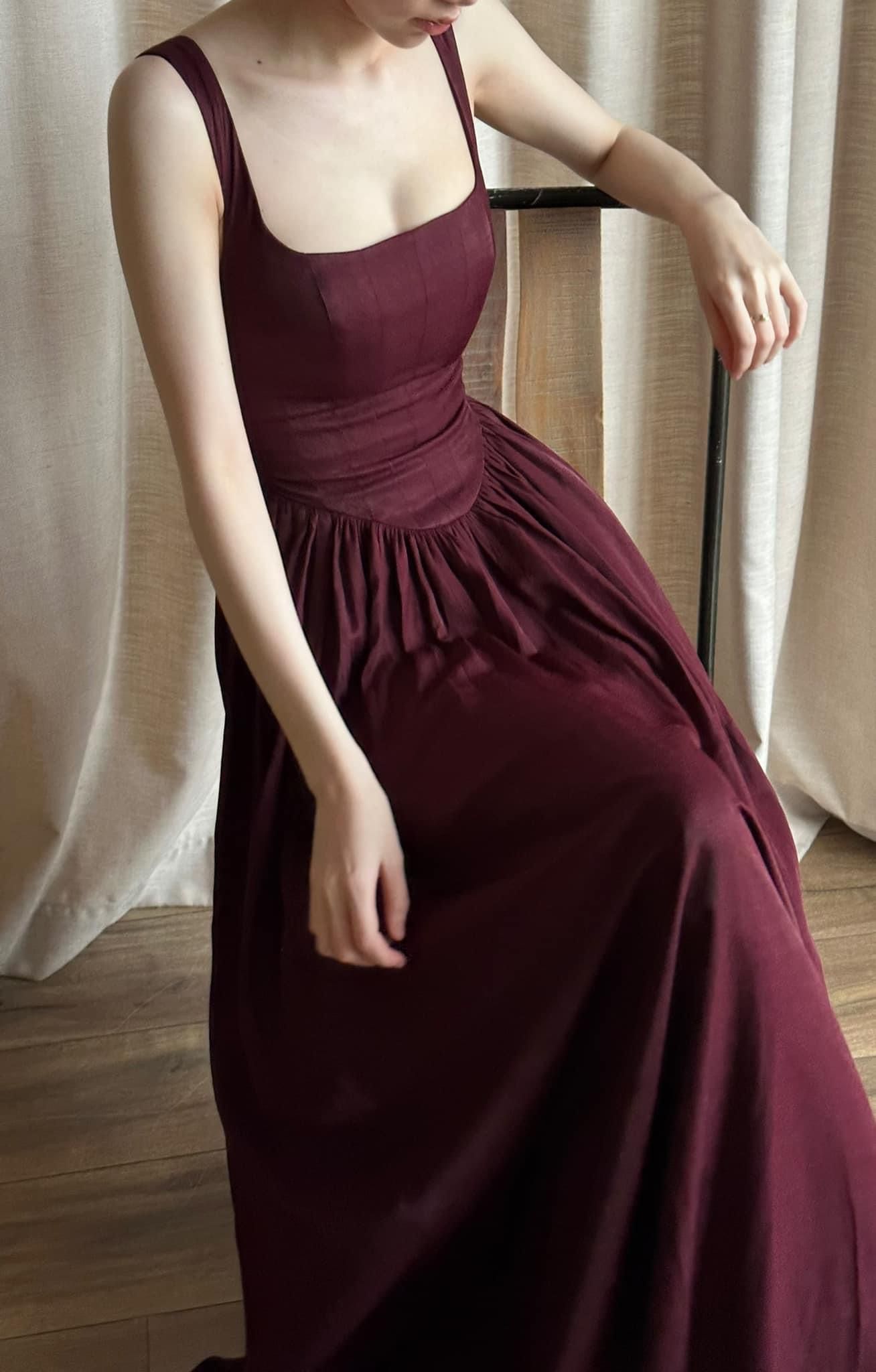 Elizabeth Dress - Đầm Corset Cổ Điển Hai Dây D0124