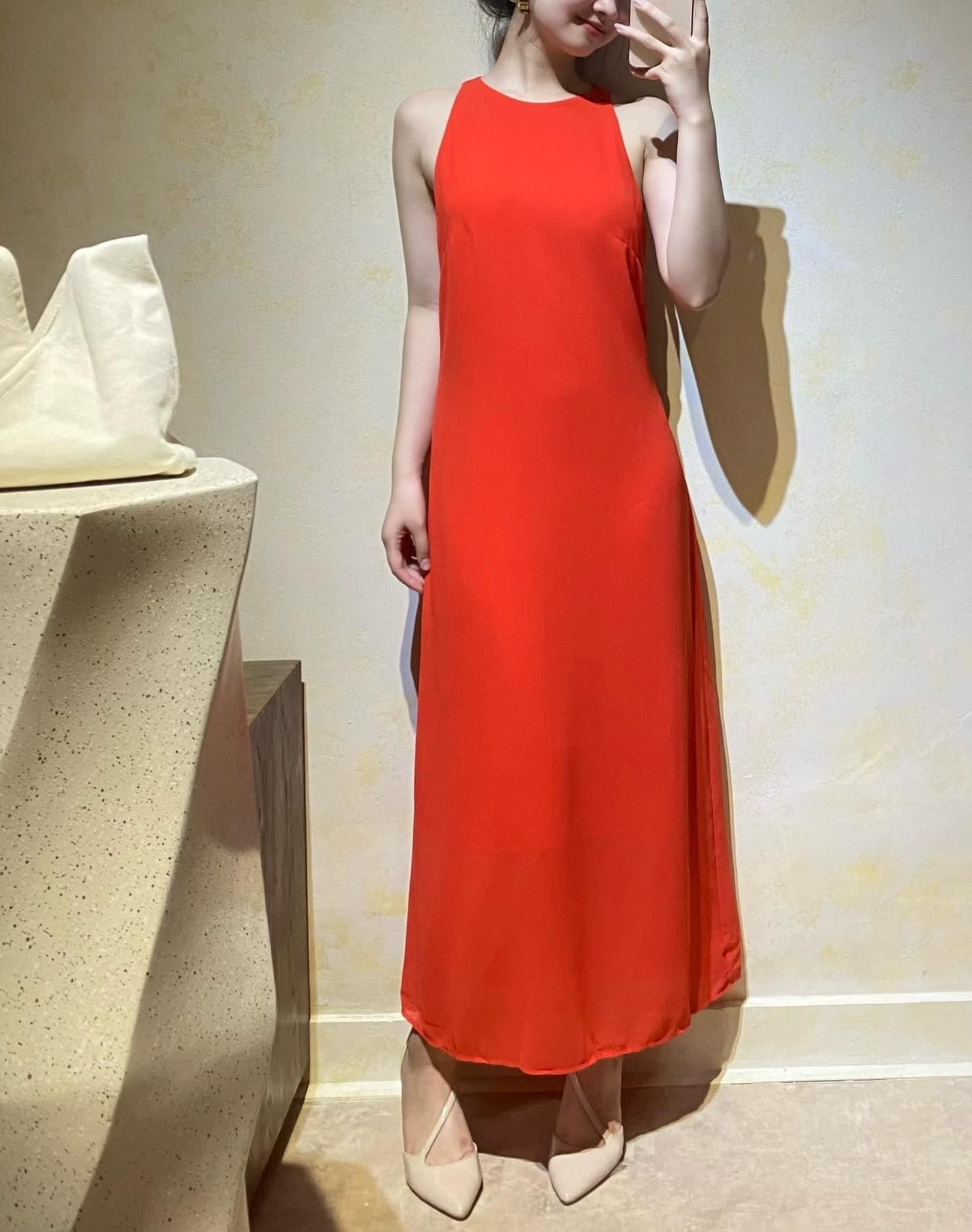 Camilla Dress - Đầm yếm sát nách voan D137
