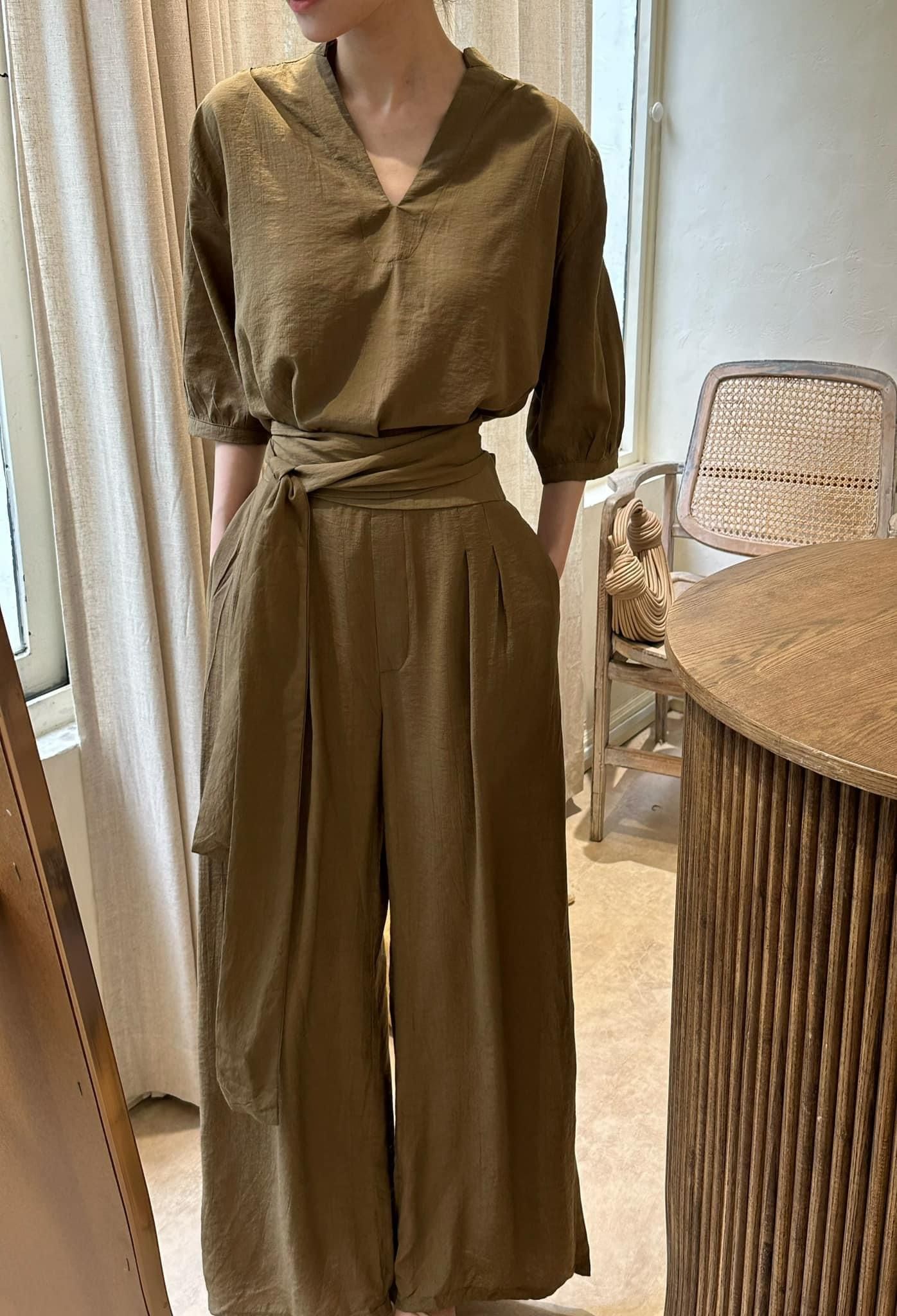 Cali Shirt - Áo Sơ Mi Tay Lửng E78