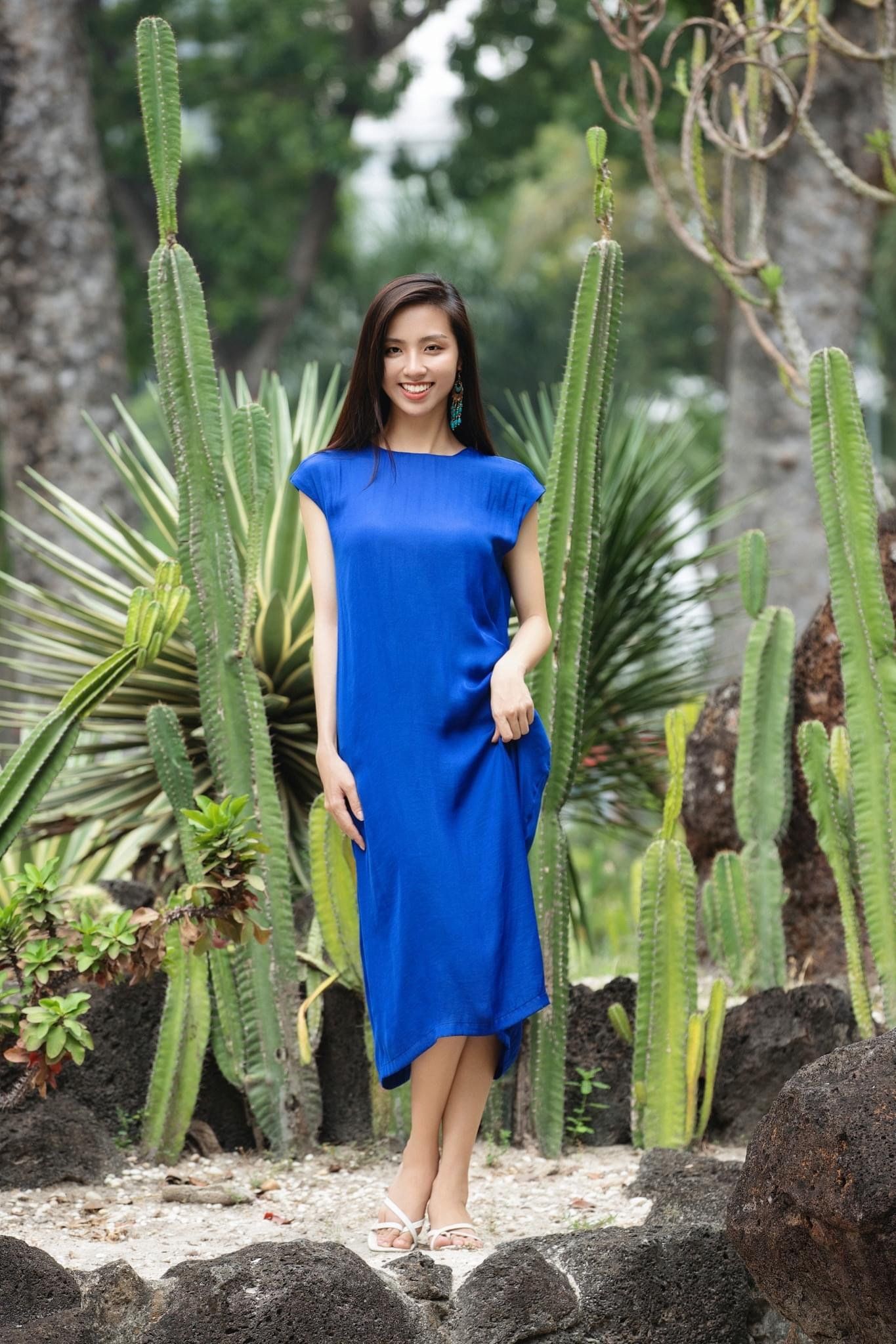 Cloud Dress - Đầm Lụa Suông Tay Chờm