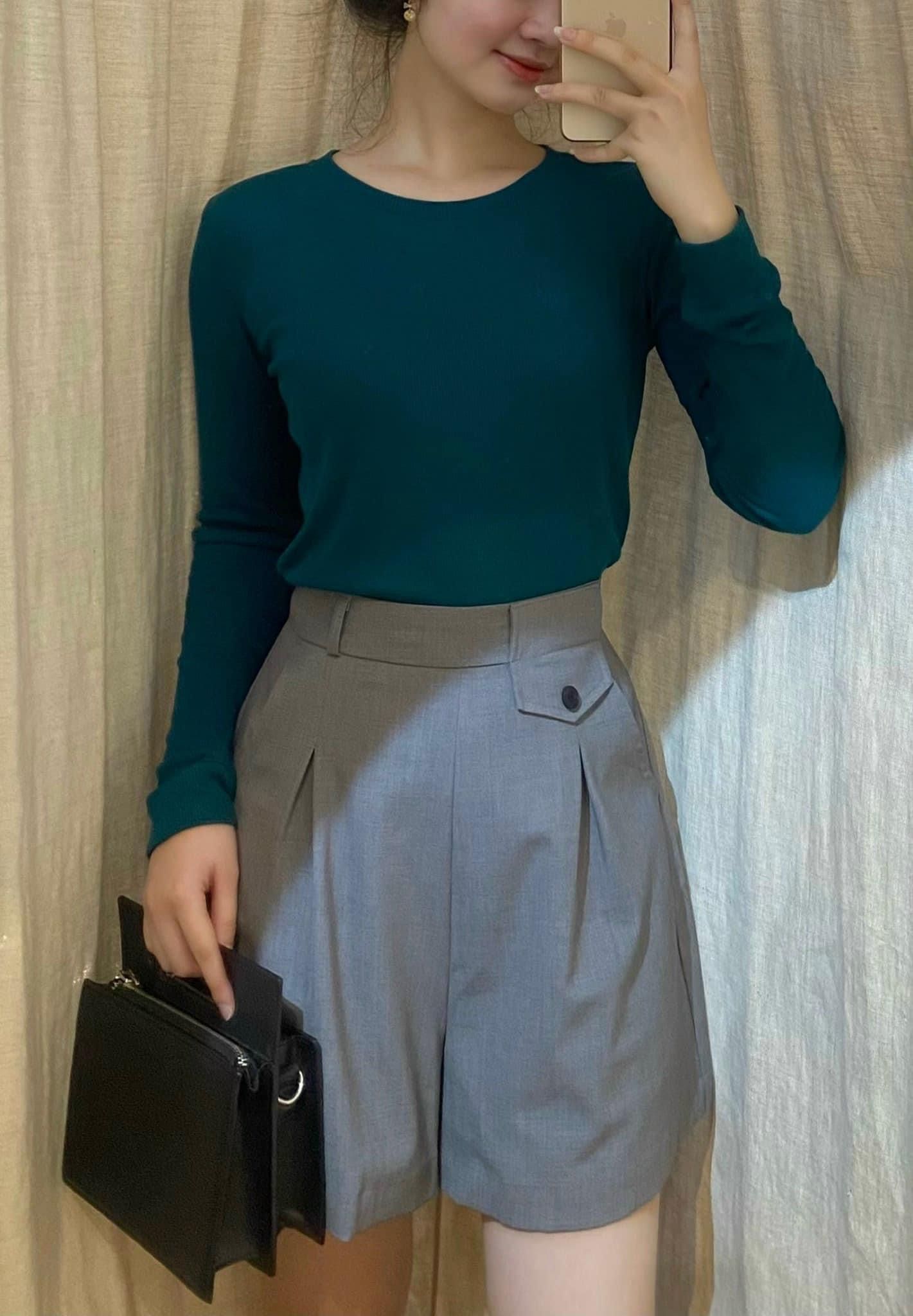 Áo Thun Tay Dài Basic