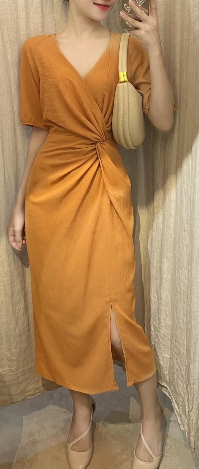 Hera Dress - Đầm Body Xoắn Eo V04