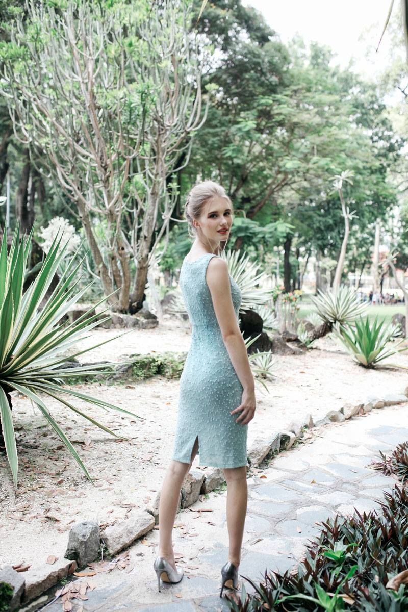 Laly Dress - Đầm Tweed body