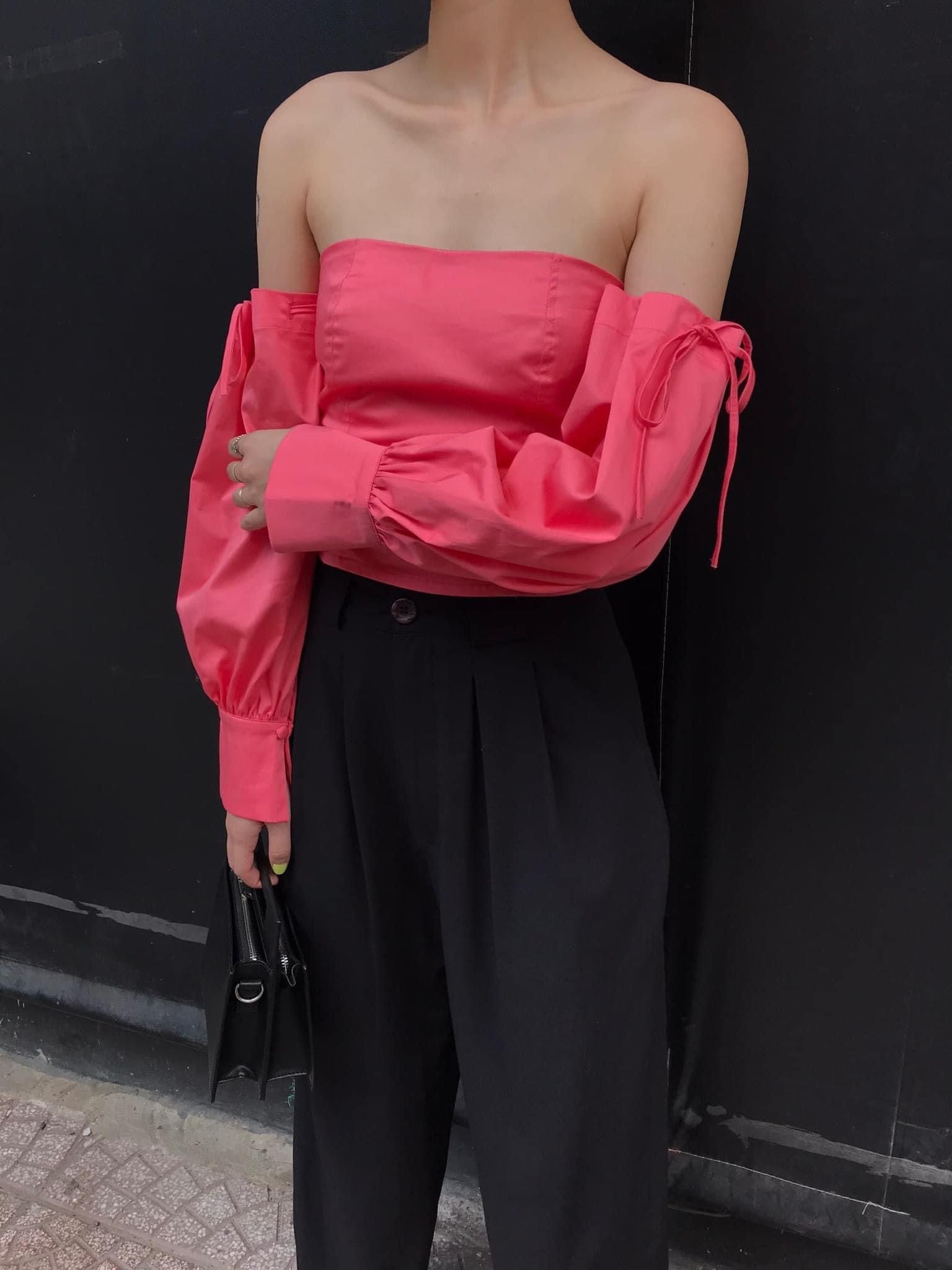Serein Summer Top - Áo trễ vai A011