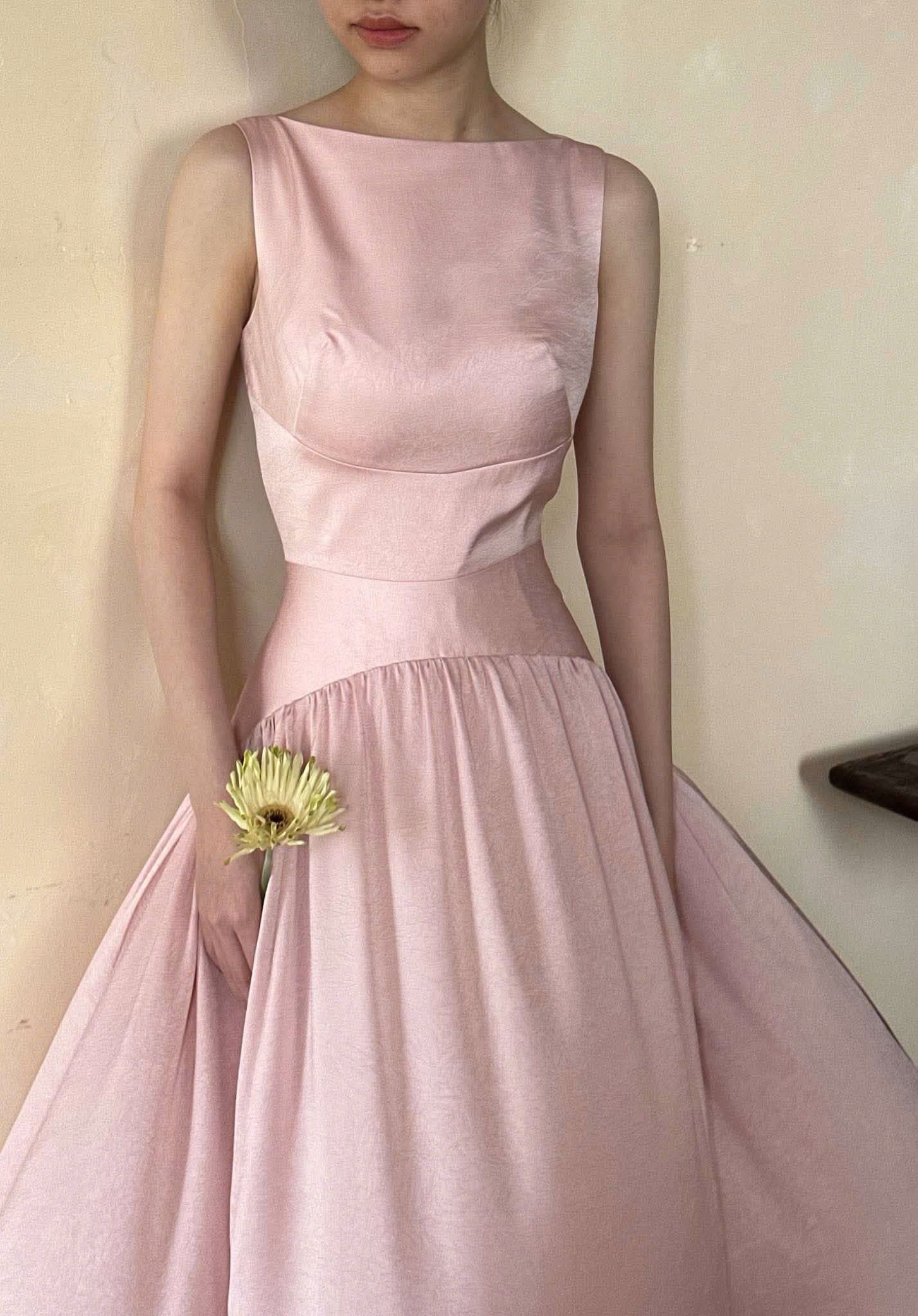 Kelie Dress - Đầm Cổ Thuyền Thiết Kế