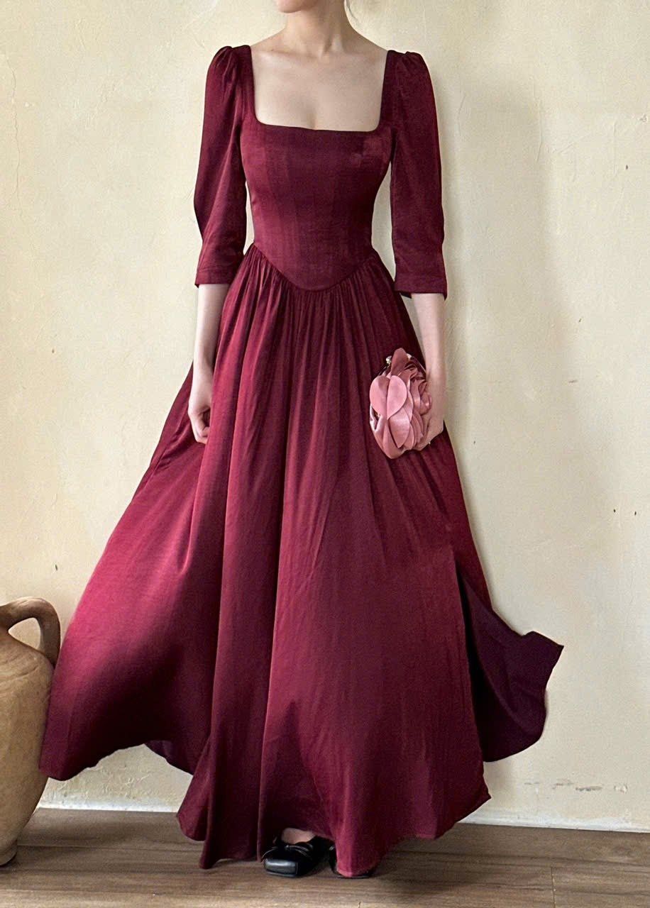 Audrey Dress - Đầm Corset Tay Lửng G001