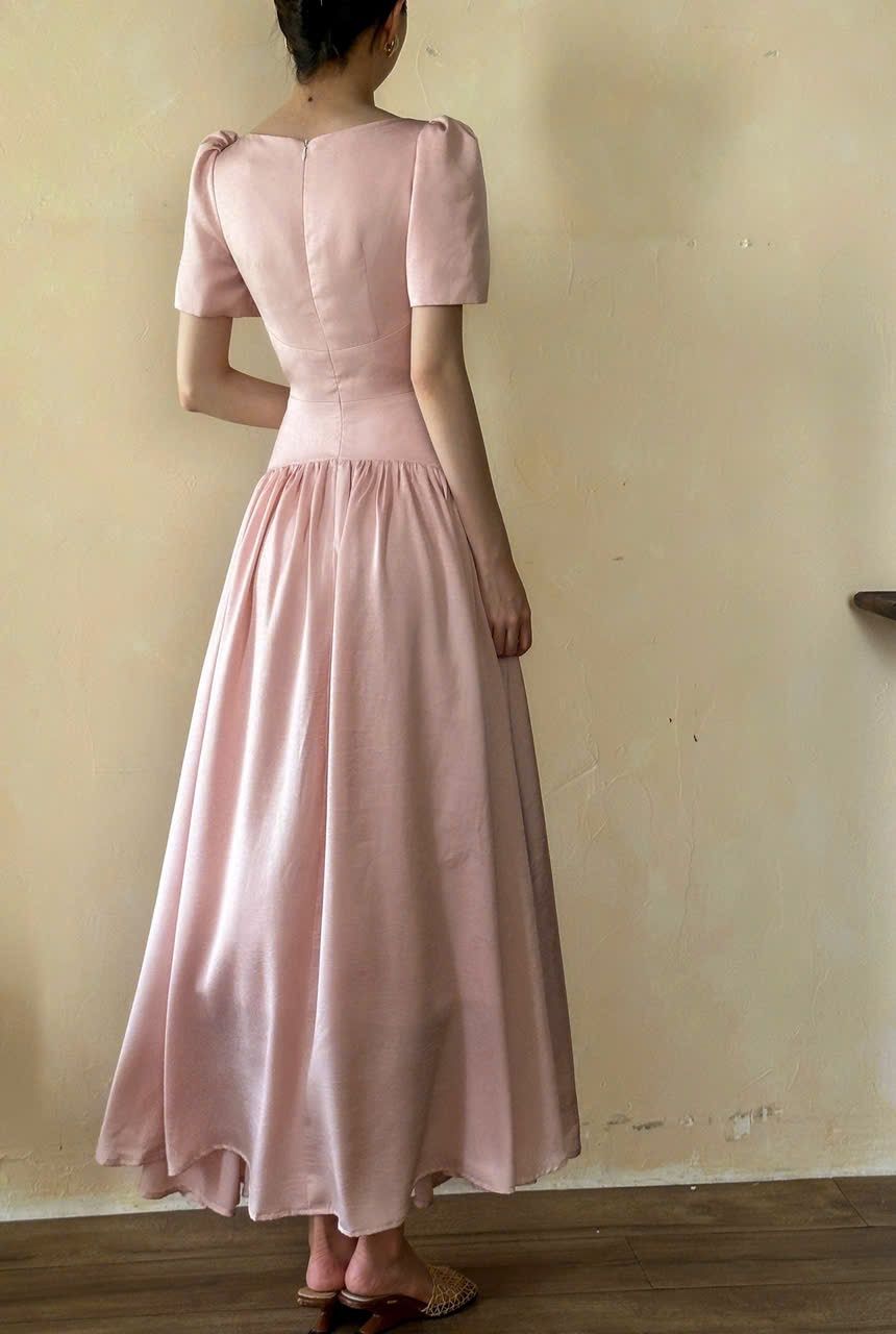 Charlotte Dress - Đầm Thiết Kế Có Tay D0126