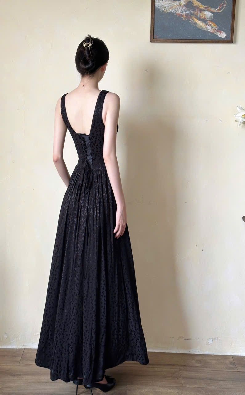 Clara Dress - Đầm Corset Cổ V Thiết Kế D0125