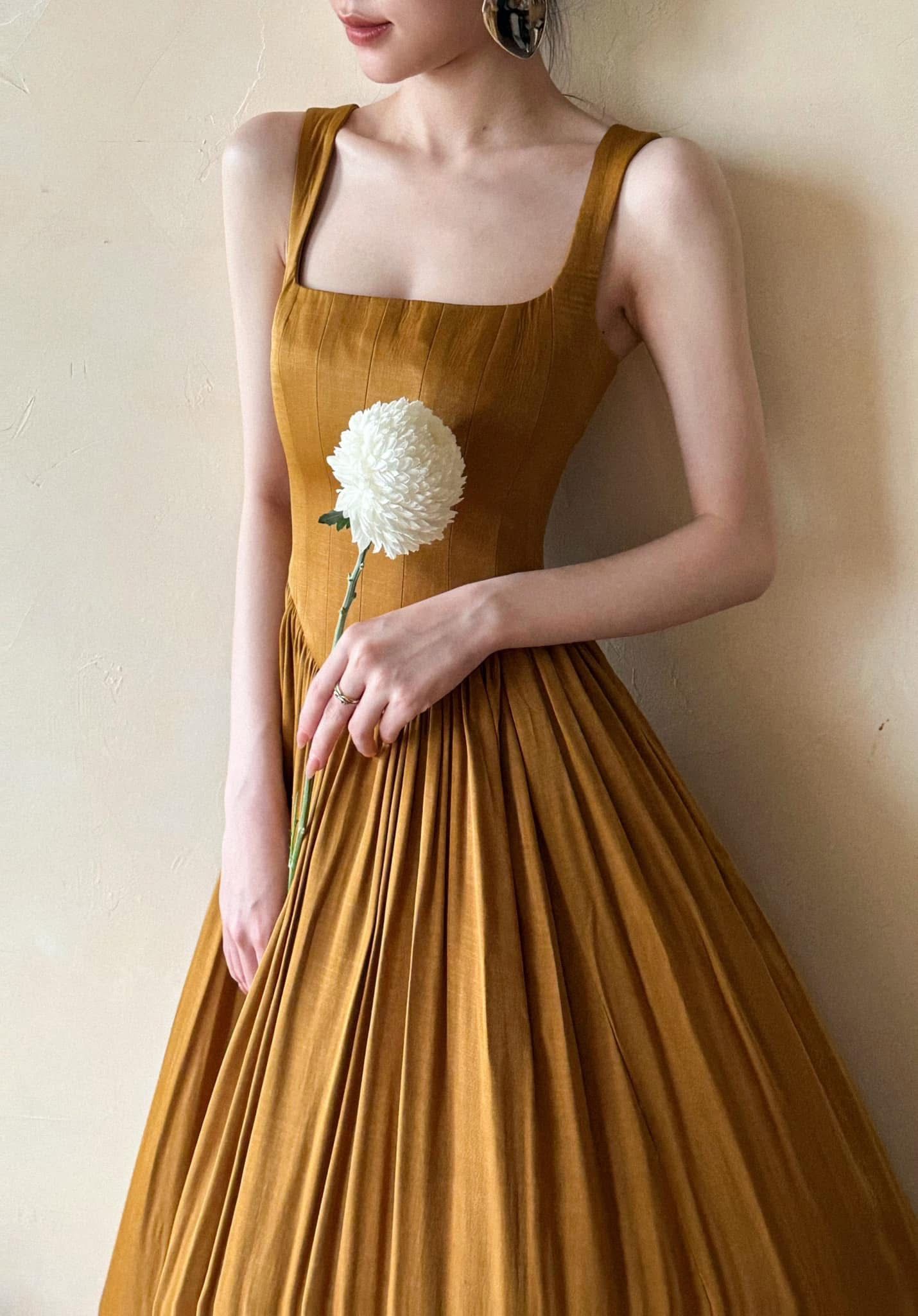 Elizabeth Dress - Đầm Corset Cổ Điển Hai Dây D0124
