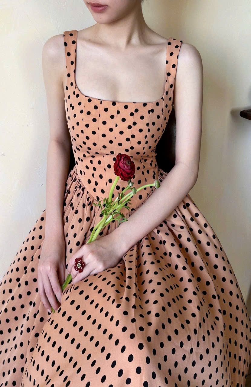 Elizabeth Dress - Đầm Corset Cổ Điển Hai Dây D0124