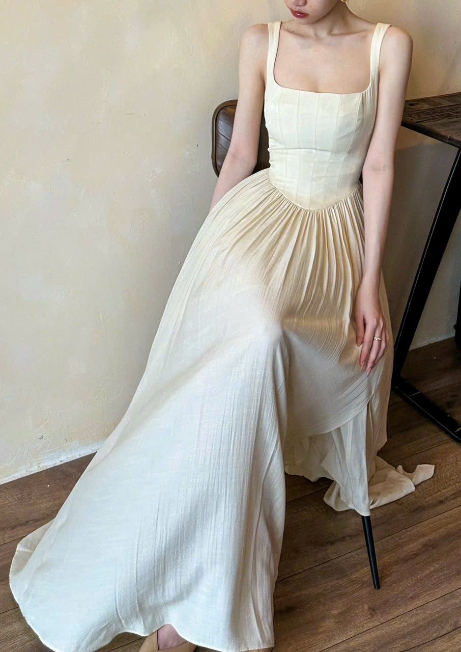 Elizabeth Dress - Đầm Corset Cổ Điển Hai Dây D0124