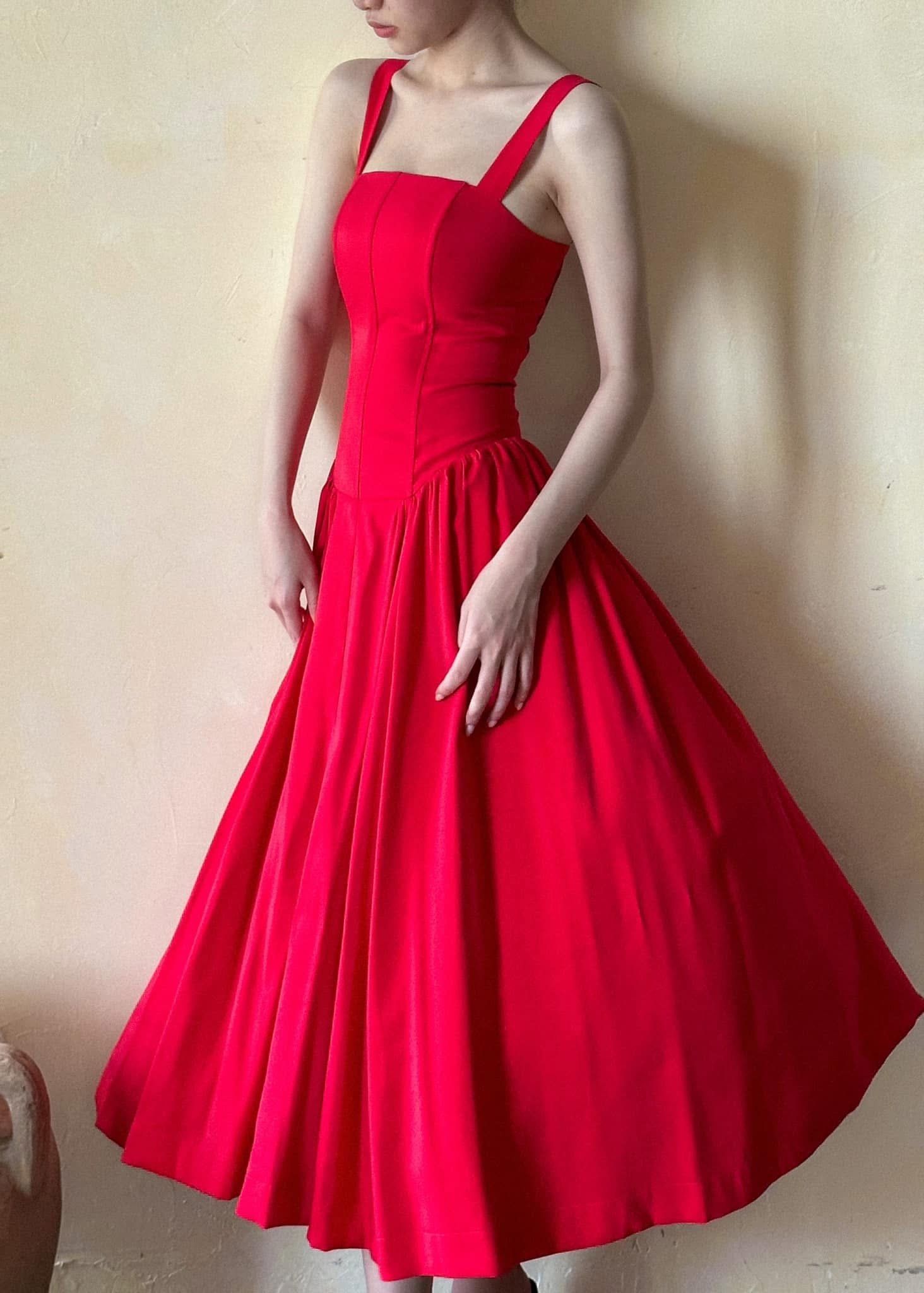 Scarlet Dress - Đầm Corset Cúp Ngực V23